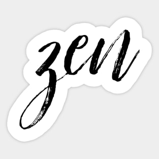 Zen Sticker